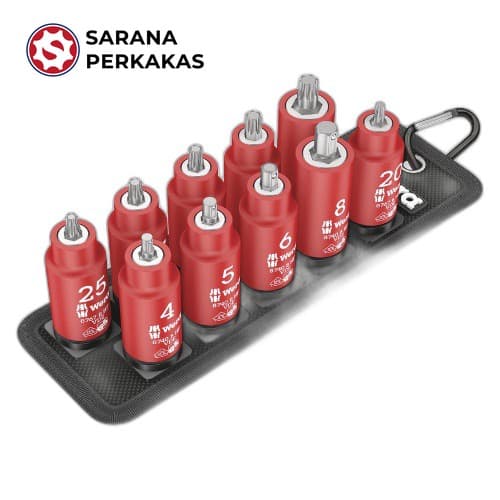 Wera Socket set, insulated Belt B VDE 1