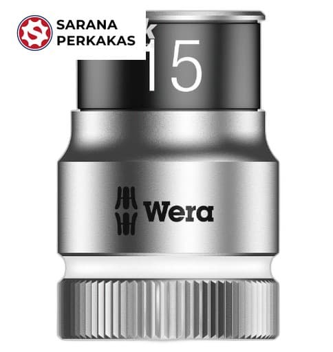 Wera Zyklop socket with 1/2 Inch drive, holding function 8790 HMC HF 15,0