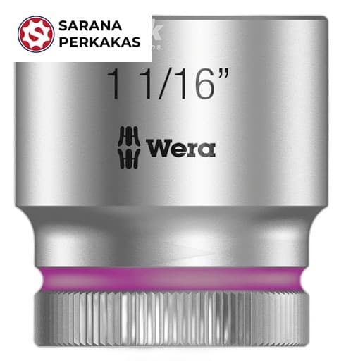 Wera Zyklop socket with 1/2 Inch drive 8790 HMC Zyklop Nuss 1 1/16 Inch