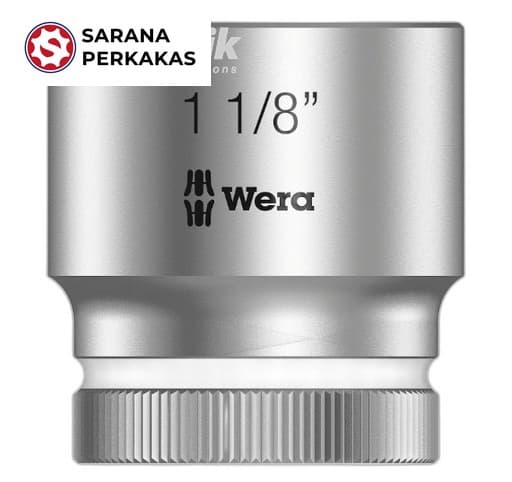 Wera Zyklop socket with 1/2 Inch drive 8790 HMC Zyklop Nuss 1 1/8 Inch
