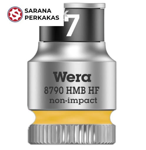 Wera Zyklop socket with 3/8 Inch drive, holding function 8790 HMB HF 7,0