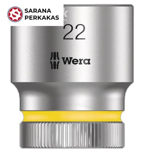 Wera Zyklop socket with 1/2 Inch drive 8790 HMC Zyklop Nuss 22,0
