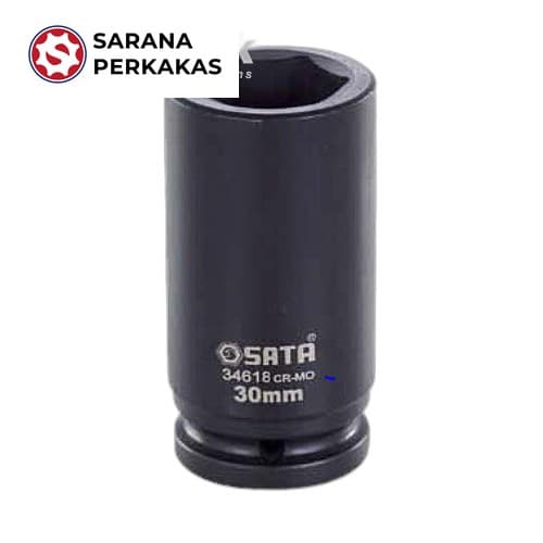 SATA 3/4 INCH DR. 6PT. DEEP IMPACT SOCKET 34MM
