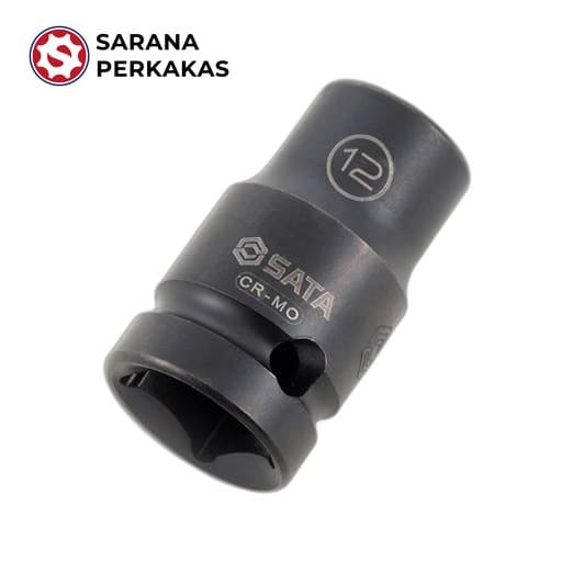 SATA 1/2Inch DR 6 PT THIN WALL IMPACT SKT 23MM