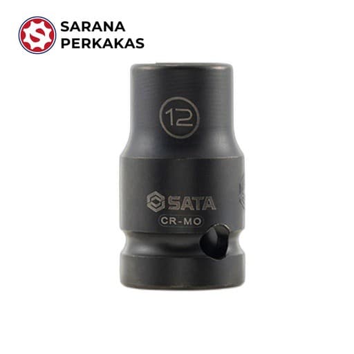 SATA 1/2Inch DR 6 PT THIN WALL IMPACT SKT 15MM