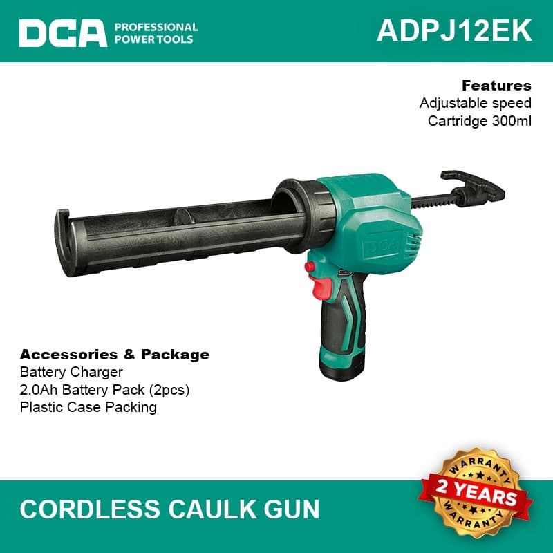CORDLESS CAULK GUN ADPJ12AK