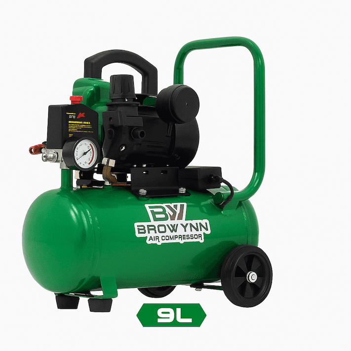 Compressor Oil Free HS 1.2HP 9L BROWYNN